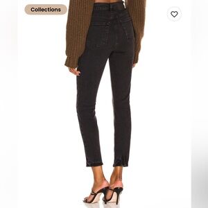 💥💥SALE💥💥 GRLFRND Piper High Rise Slim Black Straight Leg button front Jeans
#4